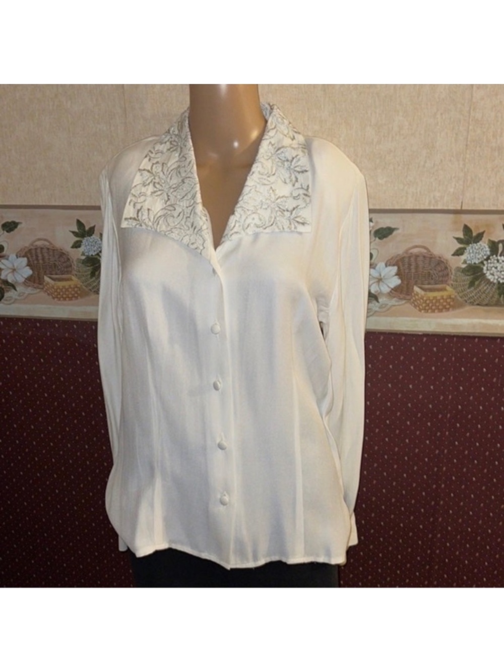 Vintage Embroidered Blouse